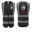Multi-pocket Reflective Vest | https://www.bestnamebadges.com