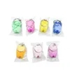 Tooth Shape Dental Floss With Keychain | https://www.bestnamebadges.com