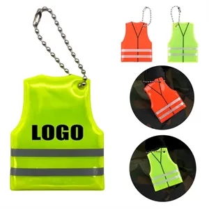 Reflective Vest Keychain