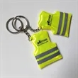 Reflective Vest Keychain | https://www.bestnamebadges.com