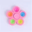 Fidget Pop It Toy Bubble Keychain Spinner Simple Dimple | https://www.bestnamebadges.com