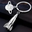 Rocket keychain | https://www.bestnamebadges.com
