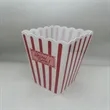 Plastic Popcorn Tubs | https://www.bestnamebadges.com