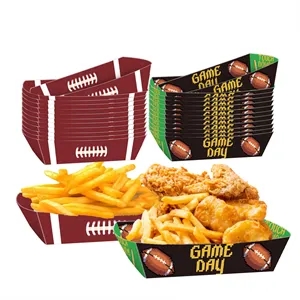 Disposable Fried Chicken Boat Shape Party Paper Box