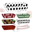 Disposable Fried Chicken Boat Shape Party Paper Box | https://www.bestnamebadges.com