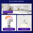 Rechargeable Rgb Led Bulb With Magnetic Base & Remote | https://www.bestnamebadges.com