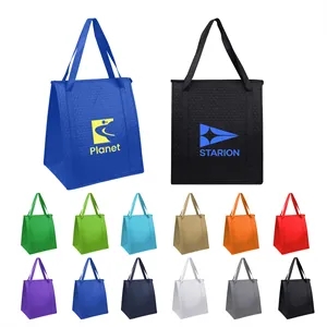 Thermal Non Woven Insulated Cooler Tote Bag 13"x10"x15"