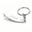 Surfboard Shaped Metal Keychain Bottle Opener | https://www.bestnamebadges.com