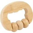 Wellable™ FSC® 100 Bamboo Massage Roller | https://www.bestnamebadges.com