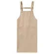 12 oz. 100% Cotton Waterproof Kitchen Apron w/ Back support | https://www.bestnamebadges.com