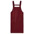 12 oz. 100% Cotton Waterproof Kitchen Apron w/ Back support | https://www.bestnamebadges.com
