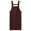 12 oz. 100% Cotton Waterproof Kitchen Apron w/ Back support | https://www.bestnamebadges.com