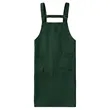 12 oz. 100% Cotton Waterproof Kitchen Apron w/ Back support | https://www.bestnamebadges.com