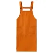 12 oz. 100% Cotton Waterproof Kitchen Apron w/ Back support | https://www.bestnamebadges.com