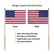 USA ePoly Stick Flags with Printed Staff | https://www.bestnamebadges.com