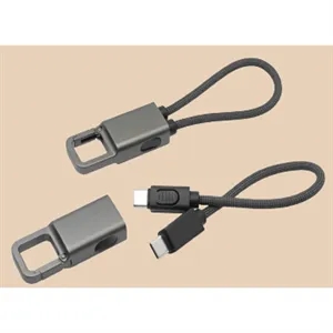 Zinc Alloy Type-C Keychain Cable