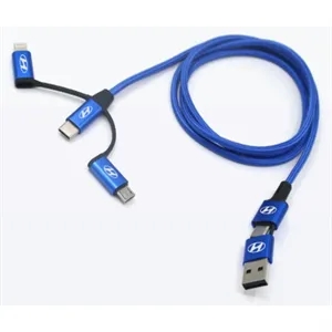 4-in-1 Braided Charging Cable