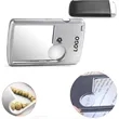 3X 6X Pocket Magnifying Glass with Light | https://www.bestnamebadges.com