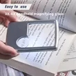 3X 6X Pocket Magnifying Glass with Light | https://www.bestnamebadges.com