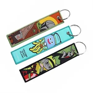 Custom Embroidered key Chains