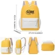 Custom Logo School Backpack with Large Storage Pocket | https://www.bestnamebadges.com