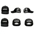 Custom Logo Mesh Trucker Cap With Adjustable Snapback | https://www.bestnamebadges.com