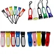 Custom PVC Flashlight Keychain Magnet With Led Light | https://www.bestnamebadges.com