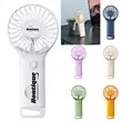 Portable Mini Handheld Desk Fan With Hanging Hook | https://www.bestnamebadges.com
