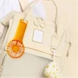 Portable Mini Handheld Desk Fan With Hanging Hook | https://www.bestnamebadges.com