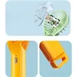 Portable Mini Handheld Desk Fan With Hanging Hook | https://www.bestnamebadges.com