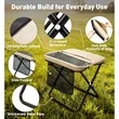 Portable Folding Camping Stool with Mesh Pocket | https://www.bestnamebadges.com