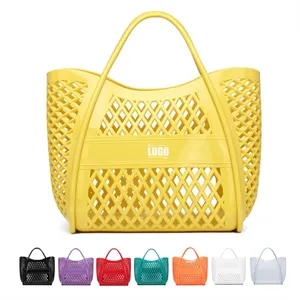 Hollow PVC Jelly Tote Bag