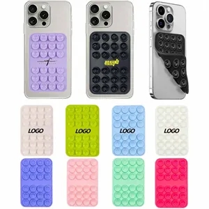 Double Side Phone Holder Silicone Grip Suction Cup No Glue