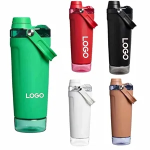 17oz Gym Sport Stainless Steel Protein Tumbler Shaker Bottle