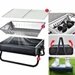 Portable Foldable Lightweight Mini Barbeque Grill | https://www.bestnamebadges.com