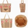 Extra Large Foldable Mesh Beach Tote Pocket Pool Bag | https://www.bestnamebadges.com