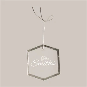 Crystal Faceted Ornaments