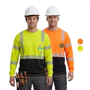 Class 3 Hi Viz Segmented Tape Safety Workwear T-Shirt