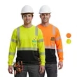 Class 3 Hi Viz Segmented Tape Safety Workwear T-Shirt | https://www.bestnamebadges.com