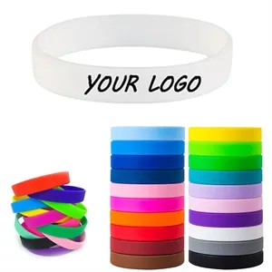 Custom Solid Color Silicone Wristband