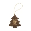 Leatherette Tree Ornaments | https://www.bestnamebadges.com