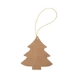 Leatherette Tree Ornaments | https://www.bestnamebadges.com