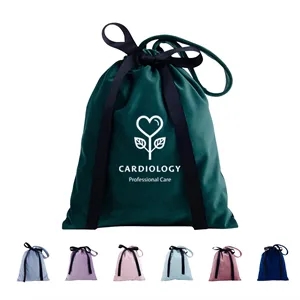 Soft Velvet Bag With Drawstring