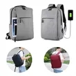 Heathered Laptop Backpack | https://www.bestnamebadges.com
