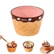 10 OZ Ceramic Souffle Pudding Bowl & Dessert Cup | https://www.bestnamebadges.com