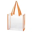 Clear PVC Stadium Tote Bag | https://www.bestnamebadges.com