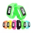 Silicone Watch Digital Pedometer | https://www.bestnamebadges.com