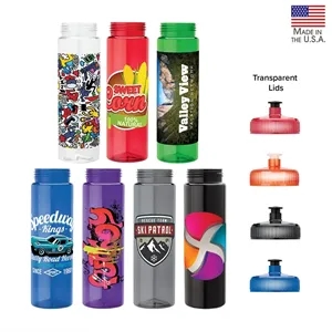 Newport 25 oz. PET Bottle with Pull Spout Lid