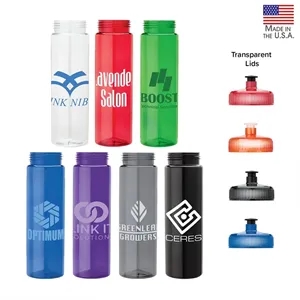 Newport 25 oz. PET Bottle with Pull Spout Lid