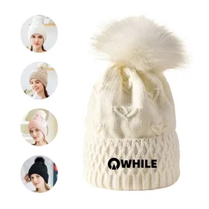Custom Women's Winter Beanie Warm Fleece